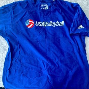 Adidas men’s T-shirt XL USA Volleyball